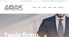 Desktop Screenshot of biuroabak.pl